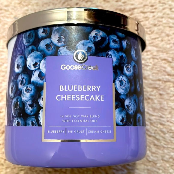 Goose Creek Accents Goose Creek Blueberry Cheesecake 3 Wick Candle